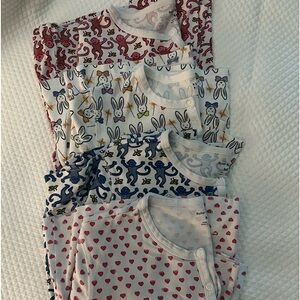 4 Roller Rabbit PJ tops sold together.